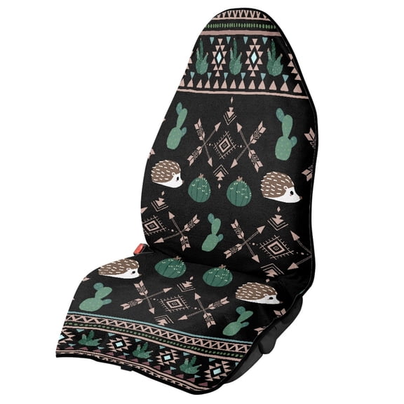 POLERO Terry Cloth Car Seat Cover Sweat Proof Car Seat Towel Cover, Non Slip Machine Washable Front Seat Cover Fit for Trucks Cars Sedans