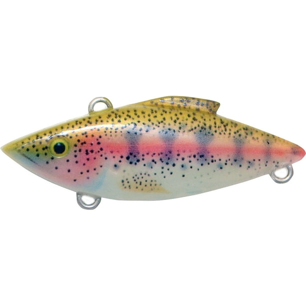 RatLTrap Tiny Trap Swimbait Fishing Lure, Rainbow Trout, 1/8 oz