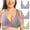 10-Beige, variant on YWDJ Push up Bras for Women 3 Pack Front Closure Sleep Bras No Wire Comfy Bras Wide Strap Full Coverage Wrap Lounge Bras Padded Plus Size Comfy Bras Solid Comfortable Bras Purple 2XL