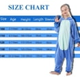 thumbnail image 3 of Children Pajamas Cosplay Cartoon Animal Hooded Holiday Onesies Pjs Boys Girls Jumpsuits Sleepwear Kids for 3-12 Years, 3 of 8