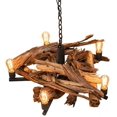 thumbnail image 5 of Meyda Tiffany 201247 Transitional Five Light Chandelier from Driftwood Collection in Natural Wood Finish, 35.00 inches, 5 of 5