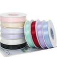 thumbnail image 2 of relayinert Polyester Decorative Ribbon Gift Wrapping And Crafts Decoration Gift Ribbon DIY Crafts Ribbon Beige, 2 of 6