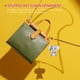 thumbnail image 4 of BRIGHTFUFU LLavero de muñeco de peluche, colgantes, adorno de muñeco de elefante, bolsa, adorno colgante, 2 uds., 4 of 7