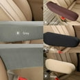 thumbnail image 7 of 1 Pair Car Front Seat Armrest Covers, Comfortable Cloth Fabric Auto Front Seat Armrest Cover Replacement, Universal Elastic Vehicle Seat Armrest Protectors, Car SUV Truck Accessories (Gray), 7 of 7
