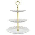 thumbnail image 4 of Soporte para cupcakes BuyWeek 3 niveles bandeja mayor durabilidad, 4 of 12