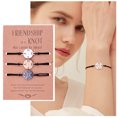 thumbnail image 2 of SUSHANG Handmade Bracelet Distance Matching Bracelets for Couples Best Friend Friendship Bracelet Mother Daughter Girl Him Her Girlfriend, 2 of 8