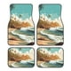 thumbnail image 1 of Balery Coastal Palm Beach Juego de 4 Alfombrillas para Auto, Revestimientos de Caucho Resistente, Diseño Antideslizante, 1 of 7