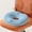Blue, variant on Kumdkdwn Double Layer Elastic Pressure Relief Seat Cushion – Memory Foam Tailbone Support Pad for Office Chair, Car Seat & Long Sitting Comfort