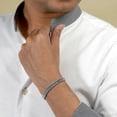 thumbnail image 4 of Pulsera de cadena de eslabones JeenMata para hombre, 4 of 4