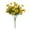 Yellow, variant on Waterweed Chrysanthemum Artificial Flower White,Faux Mum for Floral Arrangements and Furniture Decoration