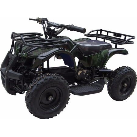 Sonora 24V 350W Electric Quad Battery-Powered MINI ATV, Green