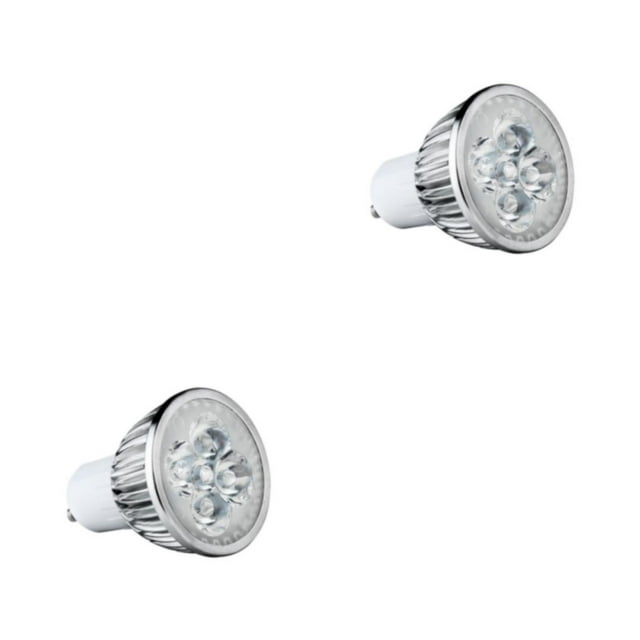 Lámpara LED Advancent regulable brillante metal 5W Luz violeta verde 2Conjunto