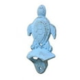 thumbnail image 3 of Hampton Nautical Wall Mounted Turtle 6"-Vintage Cast Iron Sea Life Decor Bottle Opener, 3 of 7