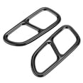 thumbnail image 3 of 2pcs Exhaust Tip Trim Frame Quad Outlet Replacement For Mercedesbenz Cla Slk R172 Sl R231, 3 of 5
