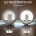 thumbnail image 3 of Luz nocturna LED de inducción recargable, luz nocturna automática para bebé, forma bonita, adecuada para habitación de niños, sala de estar, baño, pasillo, escaleras, dormitorio, 3 of 4