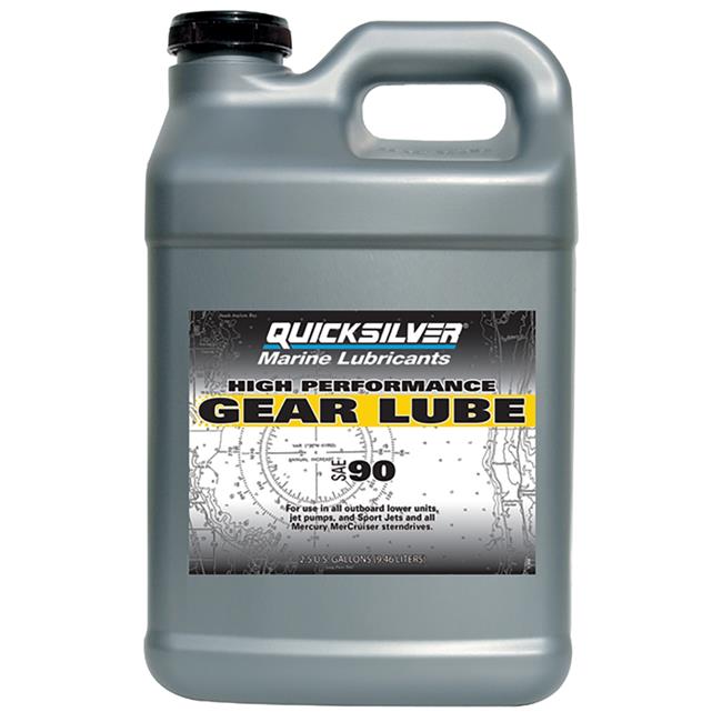 Quicksilver 858065Q01 2.5 gal Sae 90 Gear Lube