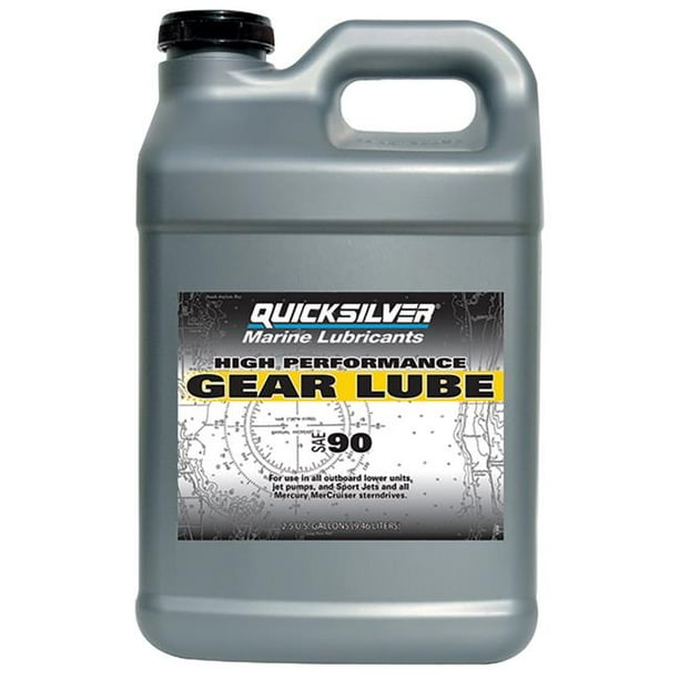 Quicksilver 858065Q01 2.5 gal Sae 90 Gear Lube