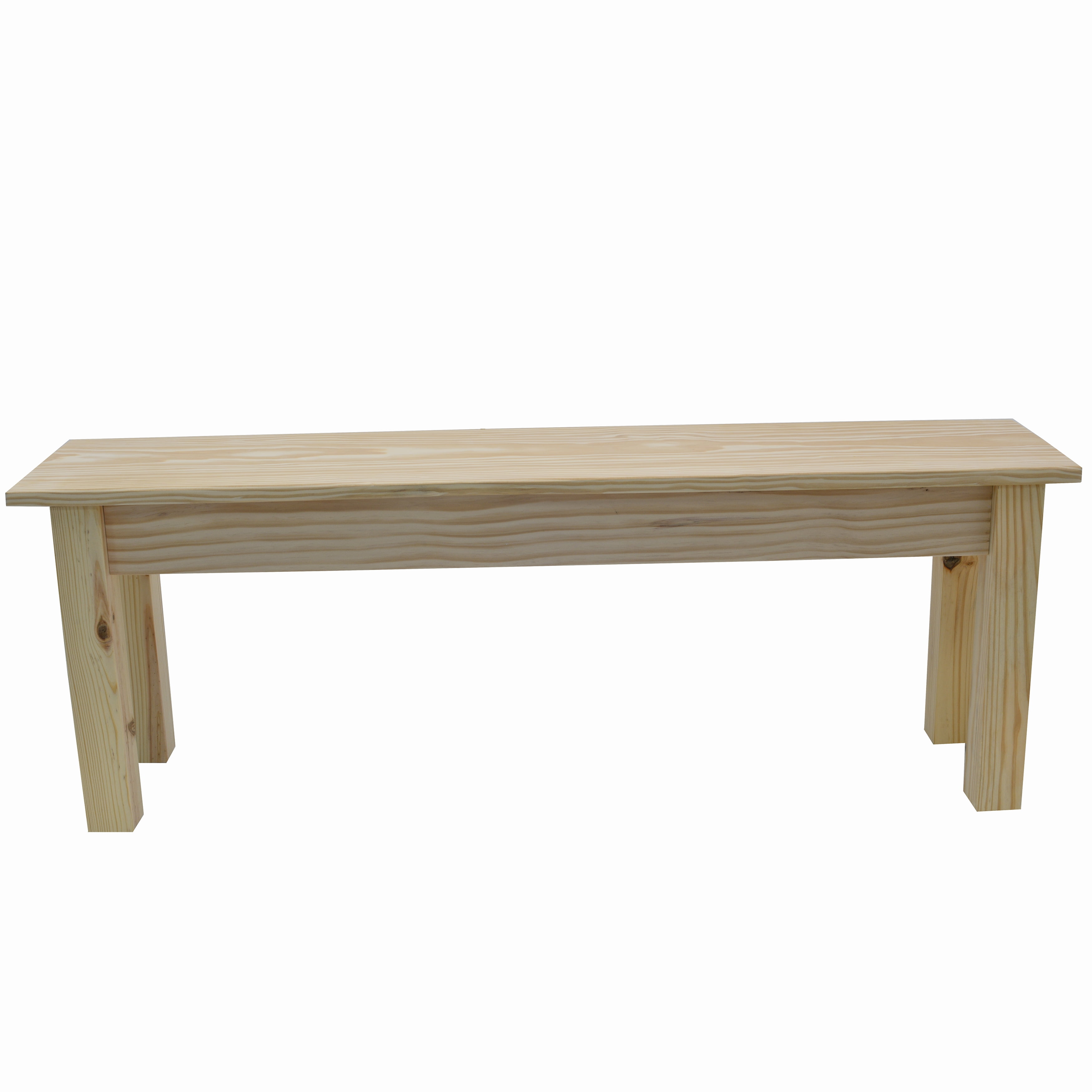 CANVAS COLLECTION UNFINISHED BENCH-24 - Walmart.com