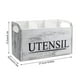 thumbnail image 3 of Porta Utensilios De Cocina Blanco Organizador De Utensilios De Madera Para Encimera Con 3 Compartimentos Organizador Grande Para Utensilios De Cocina Porta Utensilios De Cocina Utensilios De Coc, 3 of 7