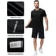 thumbnail image 5 of De 3 or 5 Camisas para Correr De Entrenamiento para Hombres,Camisetas De Secado Rápido con Cuello Redondo,Adecuado para Ejercicios De Fitness., 5 of 18