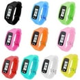 thumbnail image 3 of Digital Lcd Pedometer Run Steps Walking Distance Calorie Counter 12/24 Hour Time Display Sports Watch, 3 of 4
