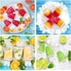 thumbnail image 5 of Molde para helado de silicona rosa, juego de 6 moldes para paletas con palito, mini molde para helado, molde para paletas de hielo, sorbete de helado casero, reutilizable, para yogur, sorbete y jugo, 5 of 5