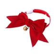 thumbnail image 2 of CBFFDC Collier pour Chat Adorable Exquis avec Clochette Collier en Velours Nœud Papillon pour Chaton, 2 of 7