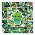 thumbnail image 1 of Calcomanías de vinilo Green Aesthetic Ins, 68 unidades, para coche, 1 of 2