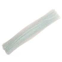 Raindrops 100pcs Sparkly Tinsel Pipe Cleaners for Kids Crafts Iridescent Chenille Stems for DIY Art Projects and Holiday Decorations
