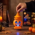 thumbnail image 3 of Izexuh Handheld Pumpkin Lantern, Halloween Party Decor, Warm LED Glow with Sturdy Top Handle,Trick or Treat Gift, Festive Night Parade and Holiday Party Display, 3 of 4