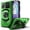 Green, variant on Compatible with Nokia C210 with Tempered Glass Screen Protector, Nagebee Full-Body Protective [Military-Grade] Magnetic Car Mount Ring Holder Durable Phone Case Cover (Red)