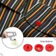 thumbnail image 1 of Botones De Ropa Cuadros Decorativos 50 Uds T5 botones de presión sujetador DIY ropa de bebé botón a presión (rojo), 1 of 3