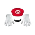 thumbnail image 2 of Disguise Super Mario Brothers Adult Mario Halloween Costume Accessory Kit, 2 of 2