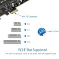 thumbnail image 3 of Tarjeta PCI-E a USB 3.0 PCI Express. Incluye 1 puerto USB C y 2 puertos USB A., 3 of 7