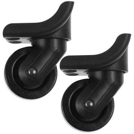 Suitcase Replacement Accessories Suitcase Wheels Travel 10.50X8.00X7.00CM Black