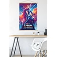 thumbnail image 5 of Marvel Thor: Love and Thunder - Thor Odinson One Sheet Wall Poster with Magnetic Frame, 22.375" x 34", 5 of 5