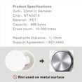thumbnail image 5 of 300 Piezas NFC Ntag216 Etiqueta Ntag216 NFC Etiquetas NFC 216 Etiqueta Ntag216 NFC Tarjetas 13.56Mhz Etiqueta NFC Etiquetas 888 Bytes Memoria, 5 of 5