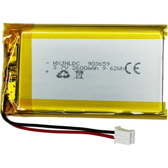 AIR-DC 3.7V 2600mAh 903759 Rechargeable Lithium Polymer Replacement Battery for DIY 3.7-5V Electronic Product, Mobile Energy Storage Power Supply