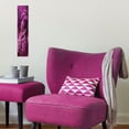 thumbnail image 2 of Meyerdirk Art Reverse Lashes Metal Decor, Candy Raspberry, 2 of 2