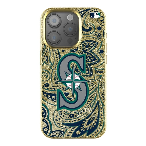 Keyscaper Seattle Mariners Paisley Bling iPhone Case