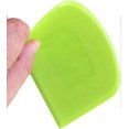 thumbnail image 4 of Bowl Spatula & Bench Scraper,Flexible Plastic Multipurpose Kitchen Pastry Cutter Tool,Food Scrappers for Bread Dough Baking Cake Fondant Icing,Set of, 4 of 5