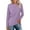 09-Purple, variant on Women's Color Block Tops Casual Long Sleeve Tunic Round Neck Pullover Shirts 01-Blue XXL