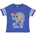 thumbnail image 3 of Inktastic My Tia Loves Me Grandchild Boys or Girls Toddler T-Shirt, 3 of 5