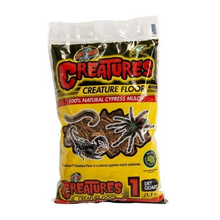Zoo Med Creatures Creature Floor Natural Cypress Mulch Substrate Brown