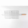 thumbnail image 5 of Dvumao Kitchen Accessories, Stainless Steel Barbecue Clip Outdoor Wooden Handle Barbecue Net Fish Clip Bread Clip Meat Clip Barbecue Tool, Gifts for Man, 5 of 9