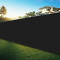 thumbnail image 4 of Shatex Privacy Shade Fence Screen- 8ftx100ft Heavy Duty Shade Mesh Fencing with Grommets and Zip Ties- Quick Installation for Garden Yard/Construction Site/Deck/Balcony Pool,Black, 4 of 4