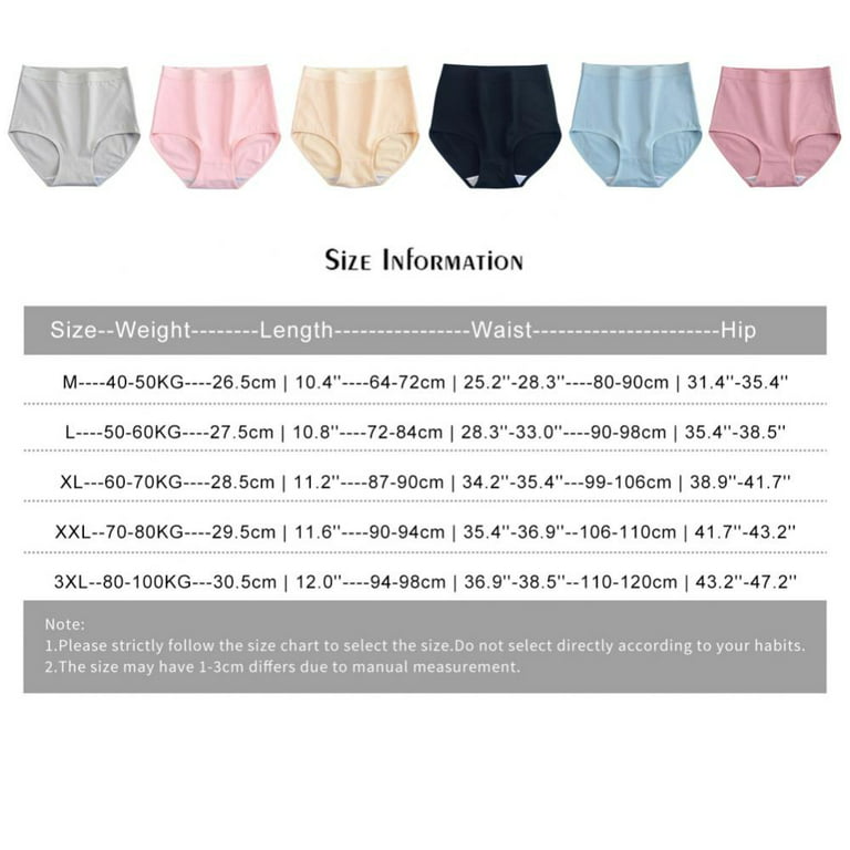 KLONKEE High Waisted Lace Knickers Seamless Underwear for Women Elastic  Briefs Panties 1-5 Pack