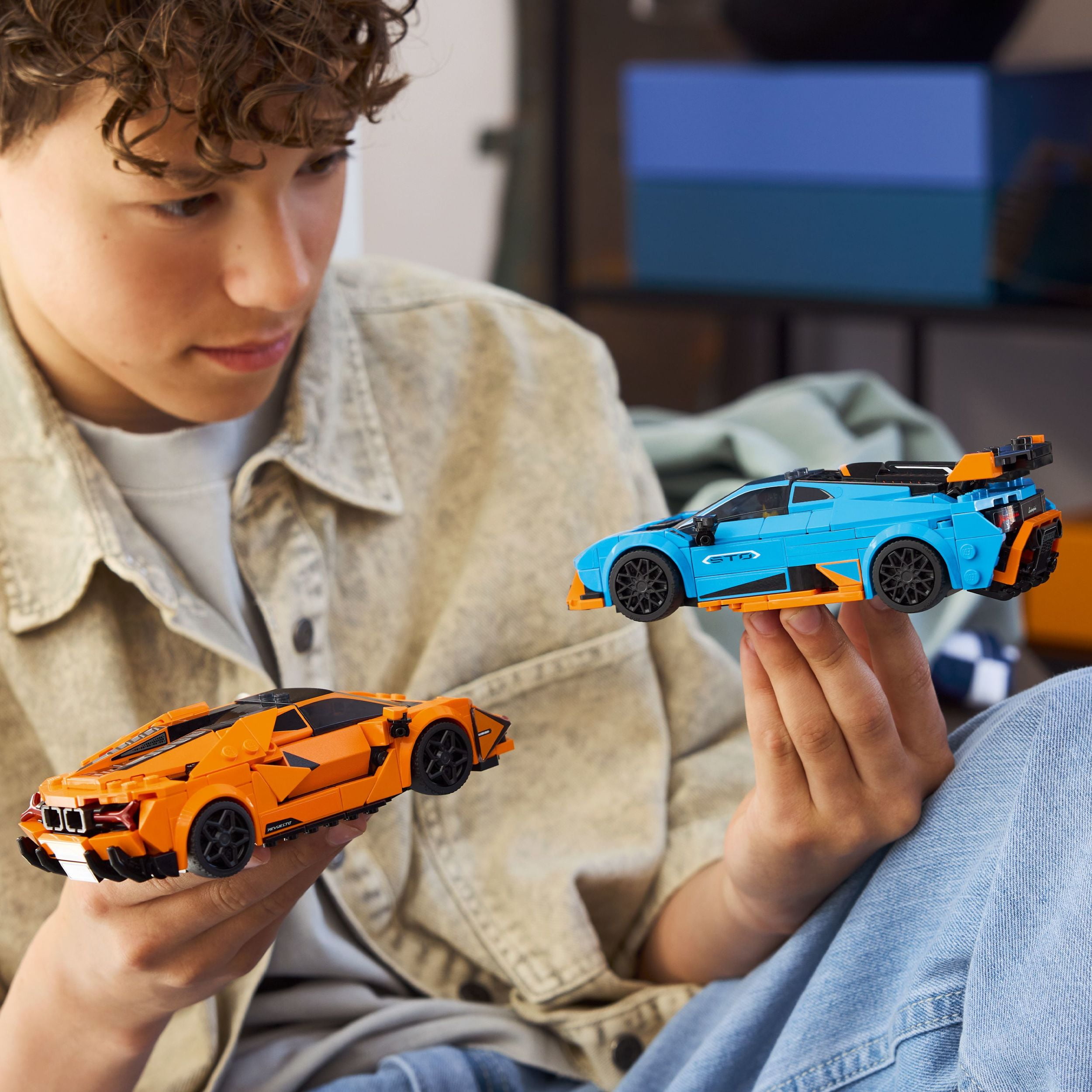 LEGO Speed Champions La Lamborghini Revuelto et la Huracán STO 77238 LEGO La Lamborghini Rev 77238