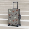 thumbnail image 5 of Yiaed Rooster Print Travel Luggage Cover Suitcase Protector Fits 18-32 Inch Luggage Wheel Covers Patterned Elastic Luggage Anti-scratch（No luggage）-Large, 5 of 5