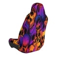 thumbnail image 2 of Honeii Skull Print Car Seat Cover,Car Interior Covers,Universal Fit Seat Protector, Compatible with Most Cars, SUVs, Trucks, and Vans, 2 of 5